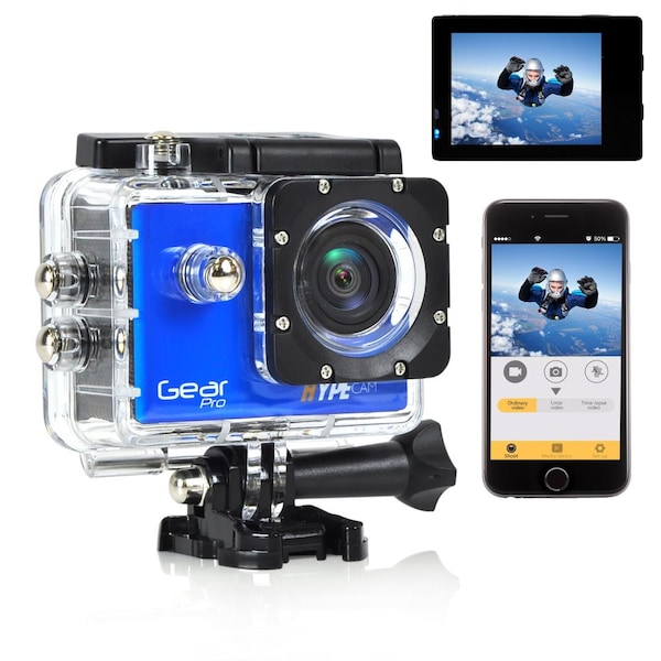 Pyle 4K Wifi Action Cam, GDV485BL GDV485BL - main